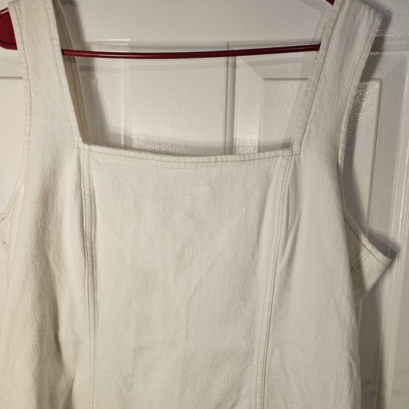 Abercrombie & Fitch Red Ruched Sheath Midi Dress - Picture 2 of 10